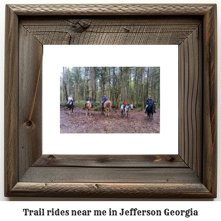 trail rides near me in Jefferson, Georgia